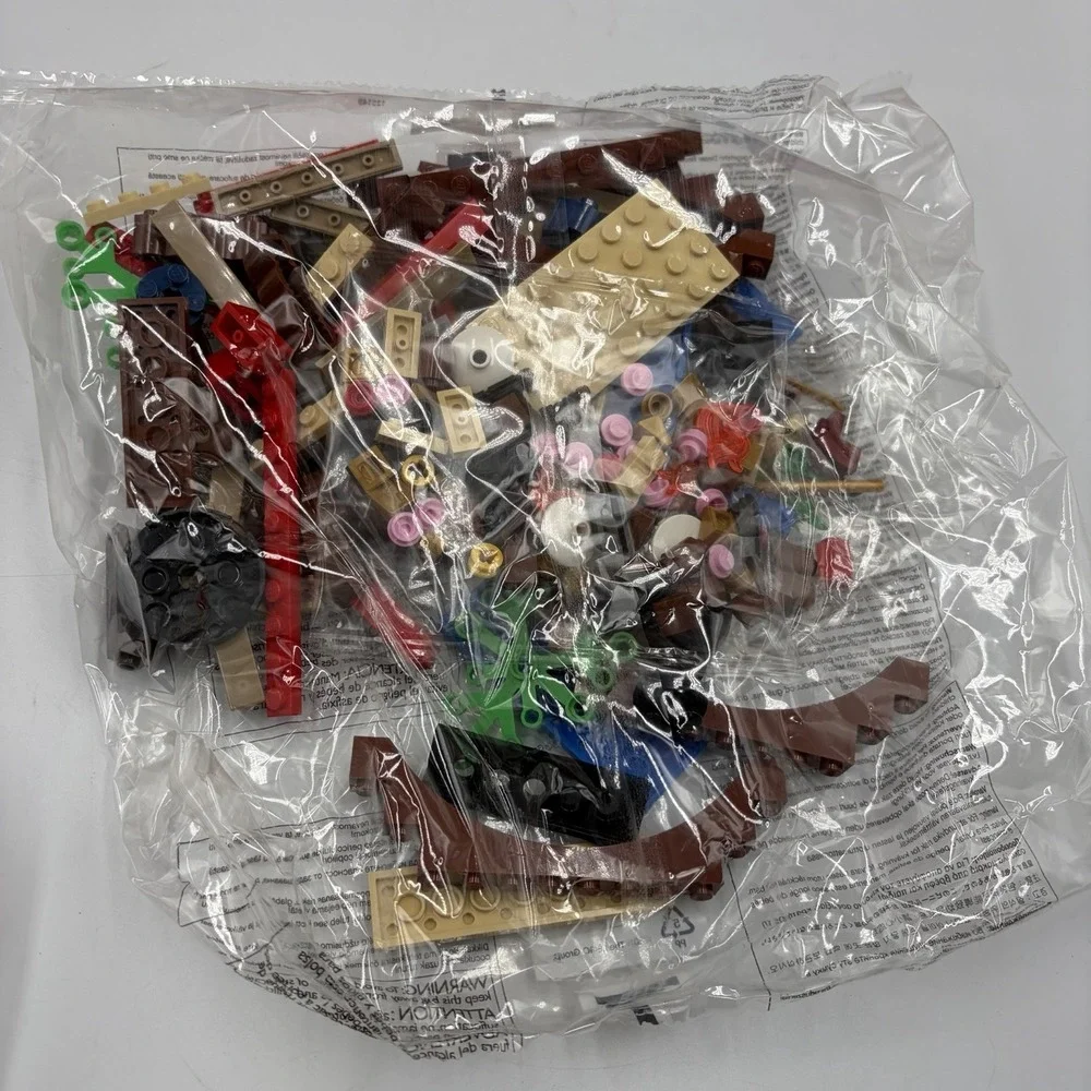 Lego Ninjago 2507 Fire Temple - Incomplete Read! Partial‎